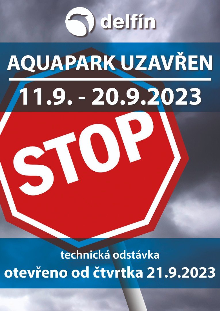 odstávka aquaparku